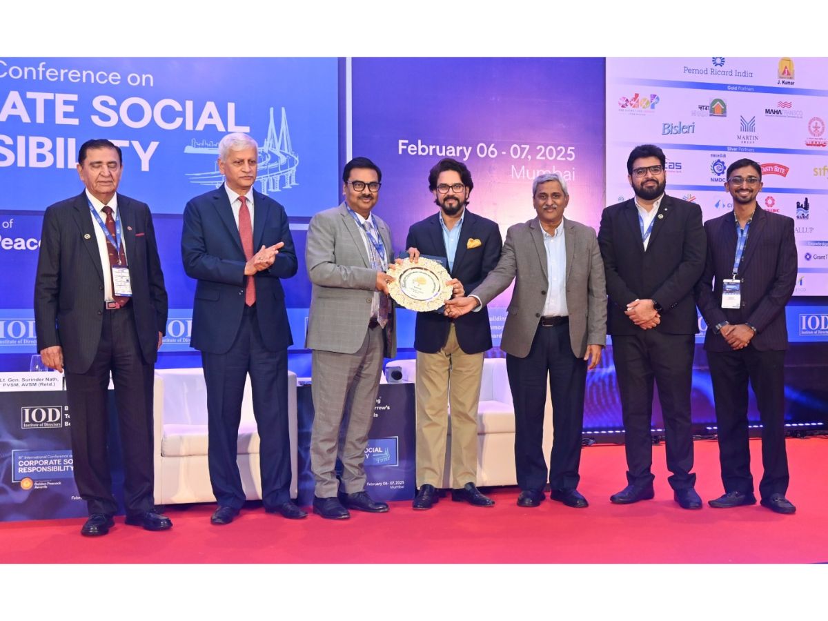 Coal India wins Golden Peacock CSR Award 2024